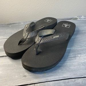 Women Reef Sandals Flip Flops Size 10